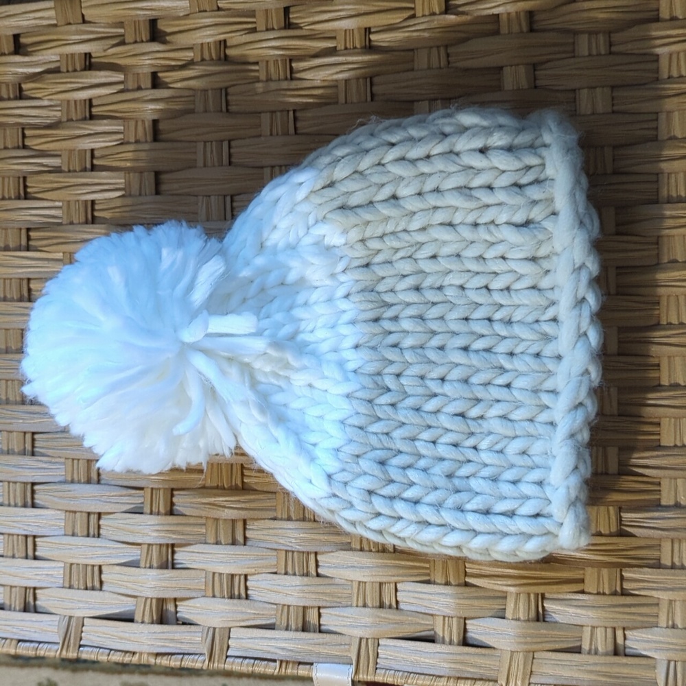 Free People Cozy Up Color Block Pom Beanie